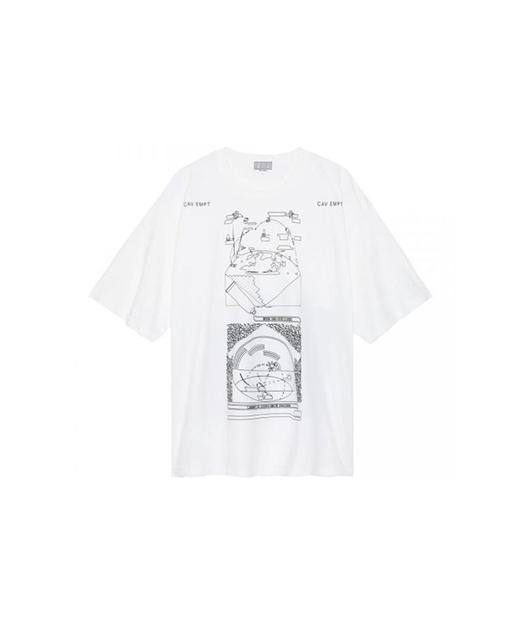 CAV EMPT Белая хлопковая футболка, фото 1