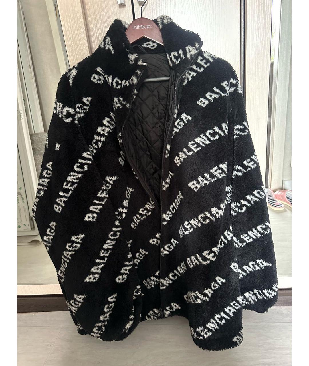 BALENCIAGA Черная куртка, фото 5