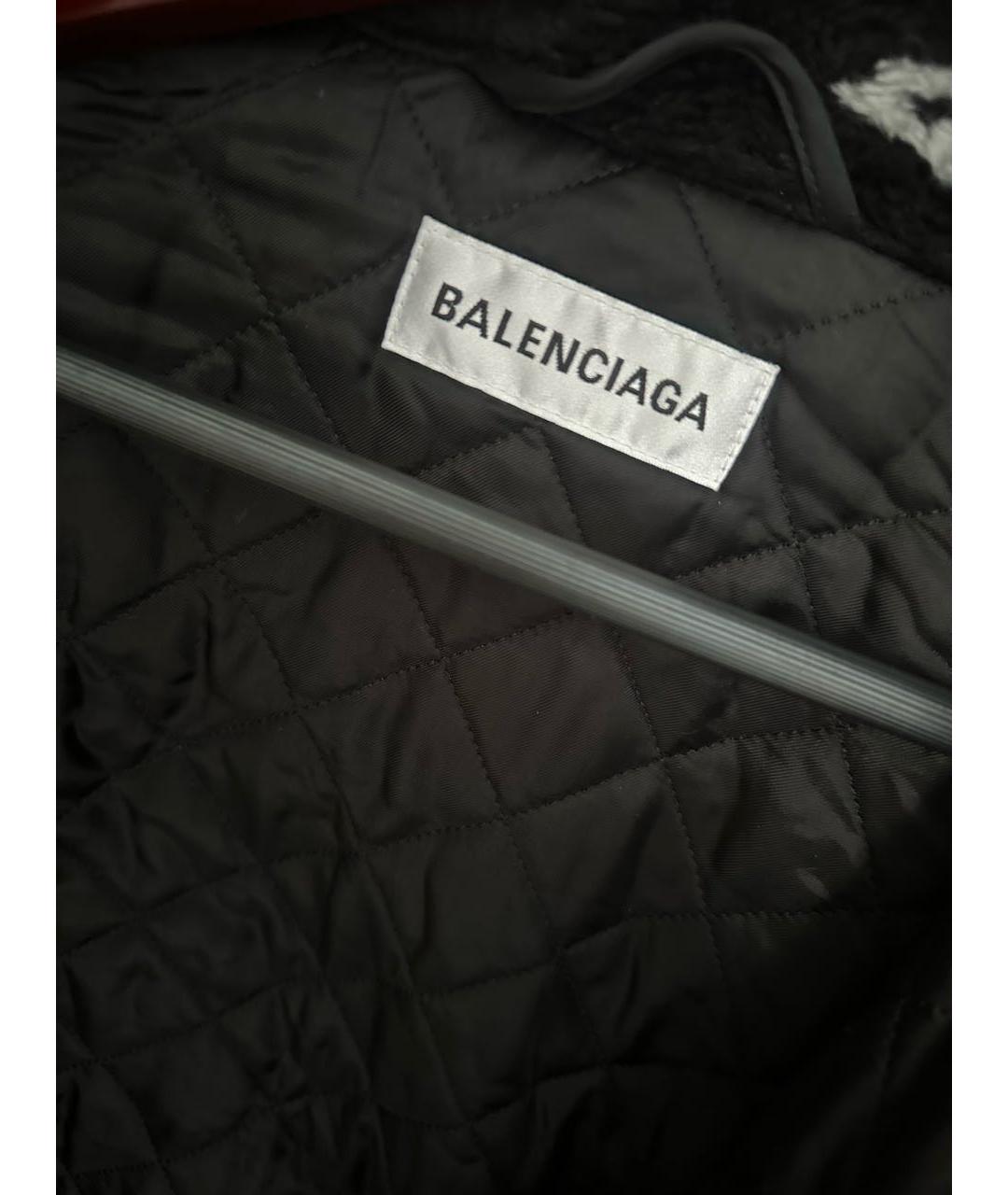 BALENCIAGA Черная куртка, фото 4