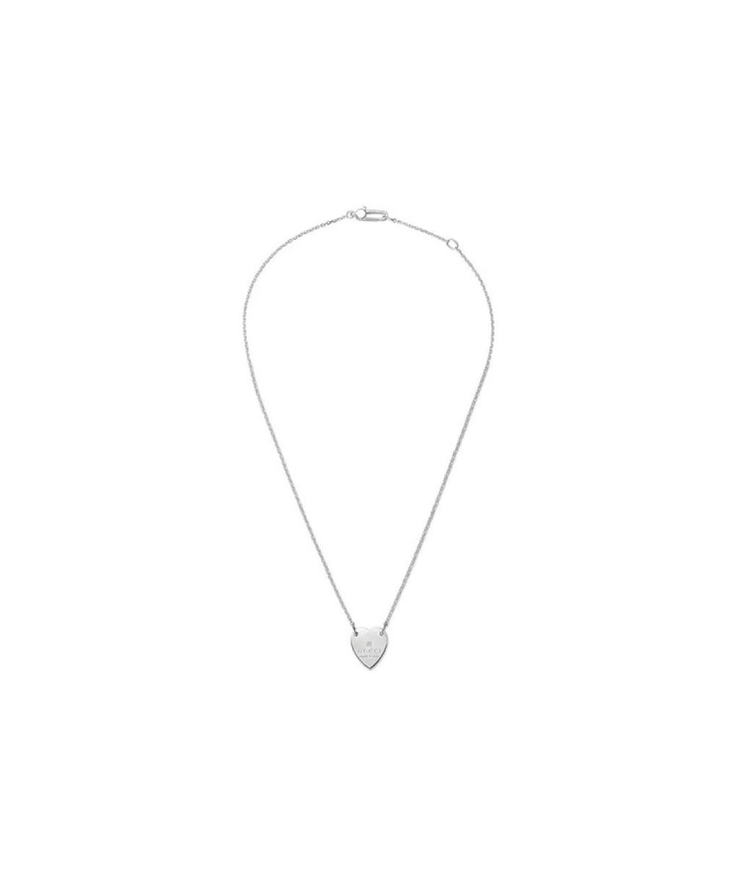 GUCCI Серебряная подвеска, фото 2