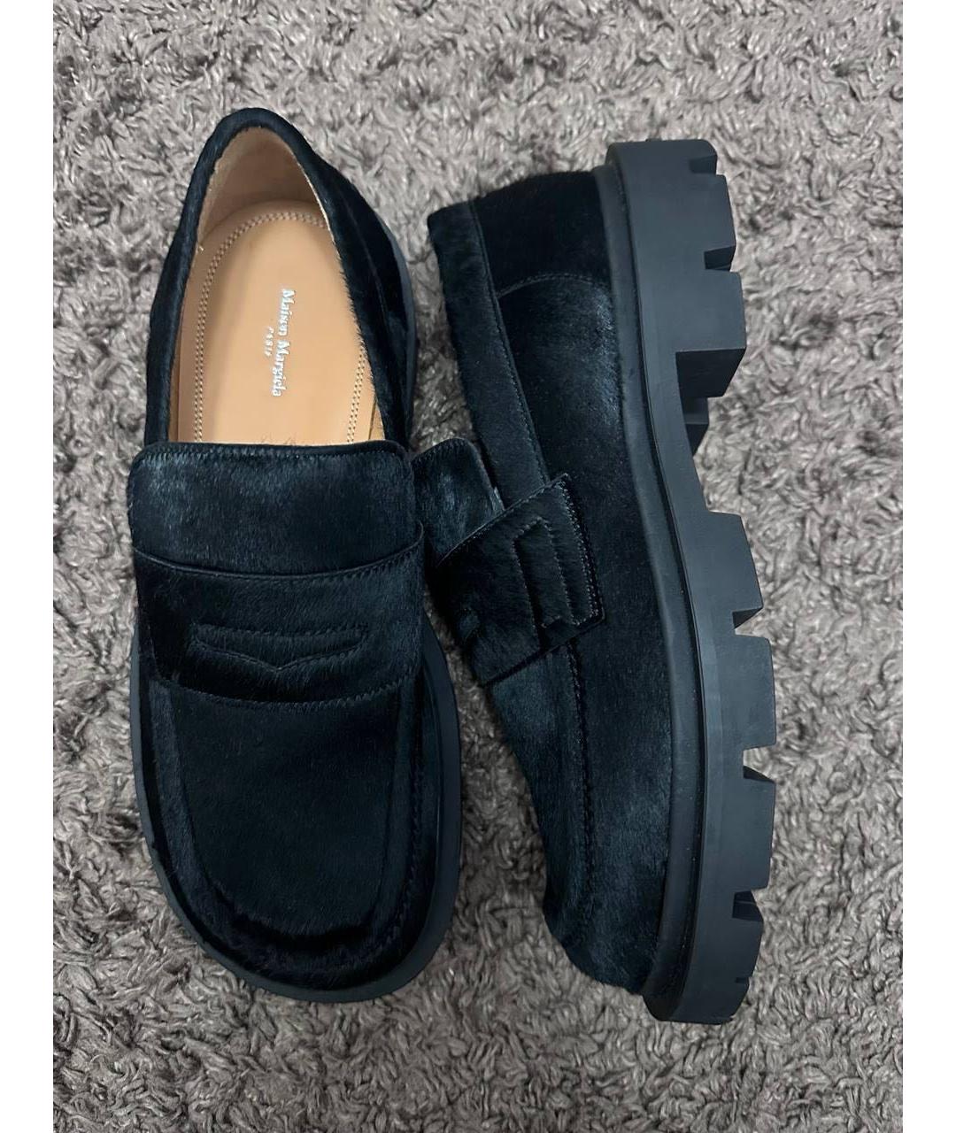 MAISON MARGIELA Черные лоферы, фото 3