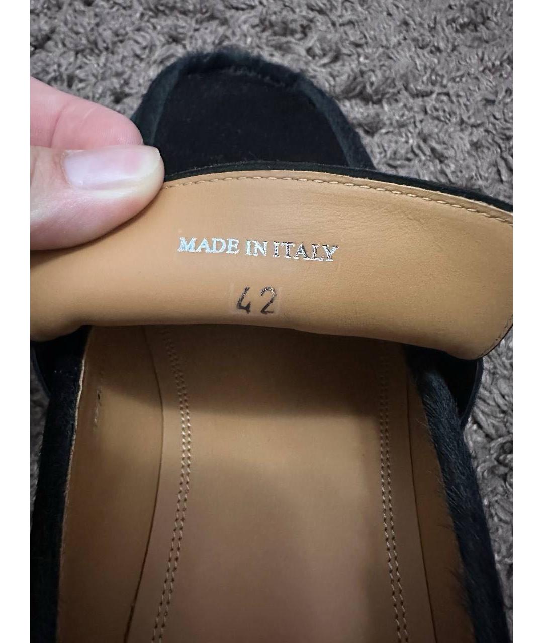 MAISON MARGIELA Черные лоферы, фото 5