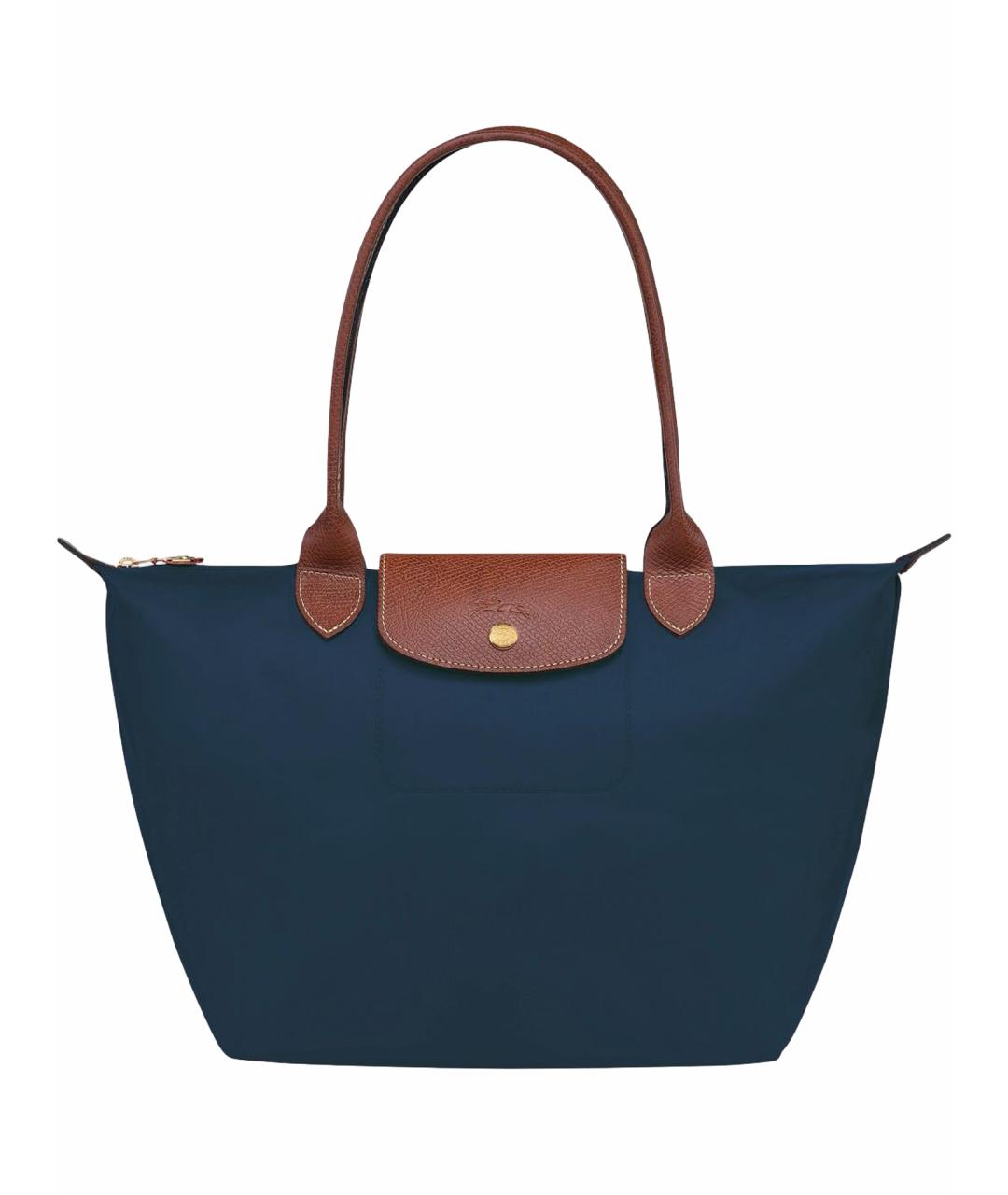 LONGCHAMP Темно-синяя сумка тоут, фото 1