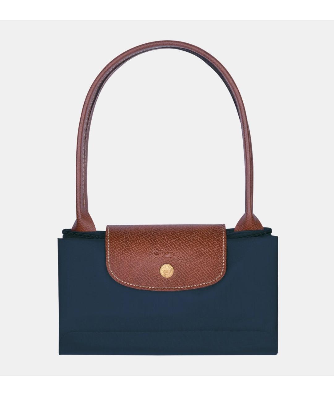LONGCHAMP Темно-синяя сумка тоут, фото 4