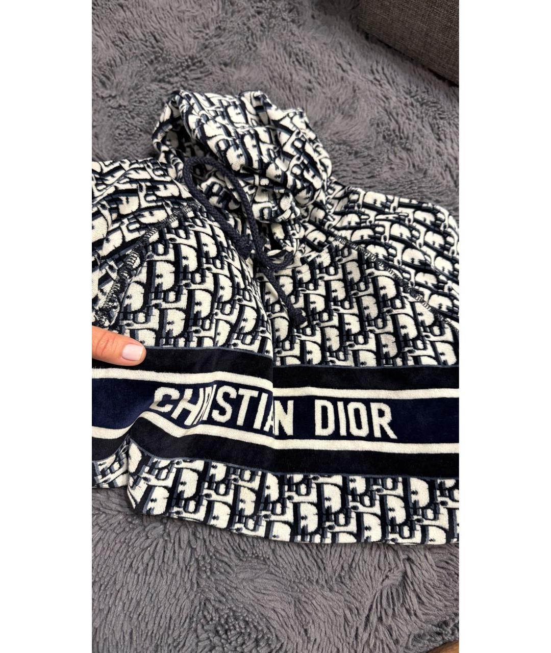 CHRISTIAN DIOR Мульти хлопковая футболка, фото 4