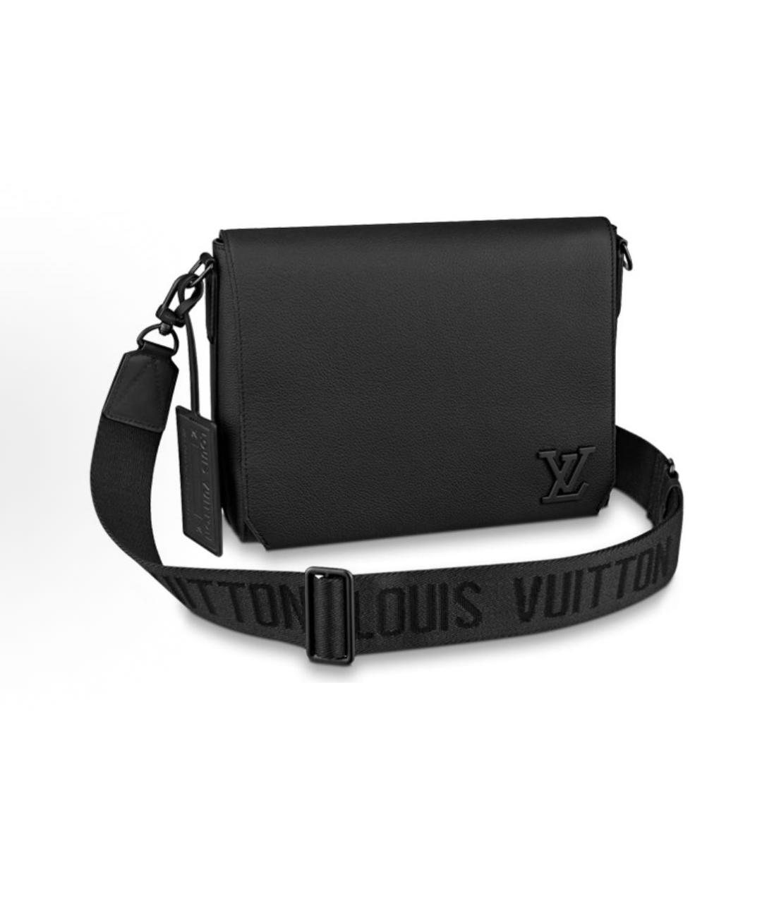 LOUIS VUITTON Черная сумка на плечо, фото 5