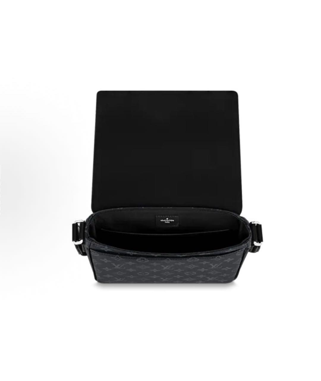 LOUIS VUITTON Черная сумка на плечо, фото 4