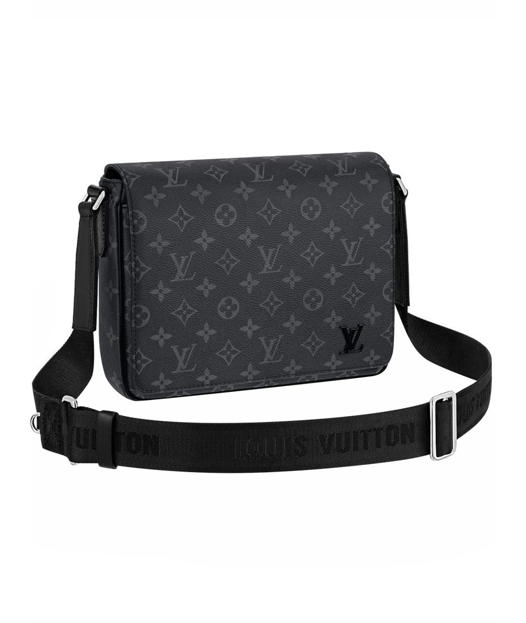 LOUIS VUITTON Черная сумка на плечо, фото 1