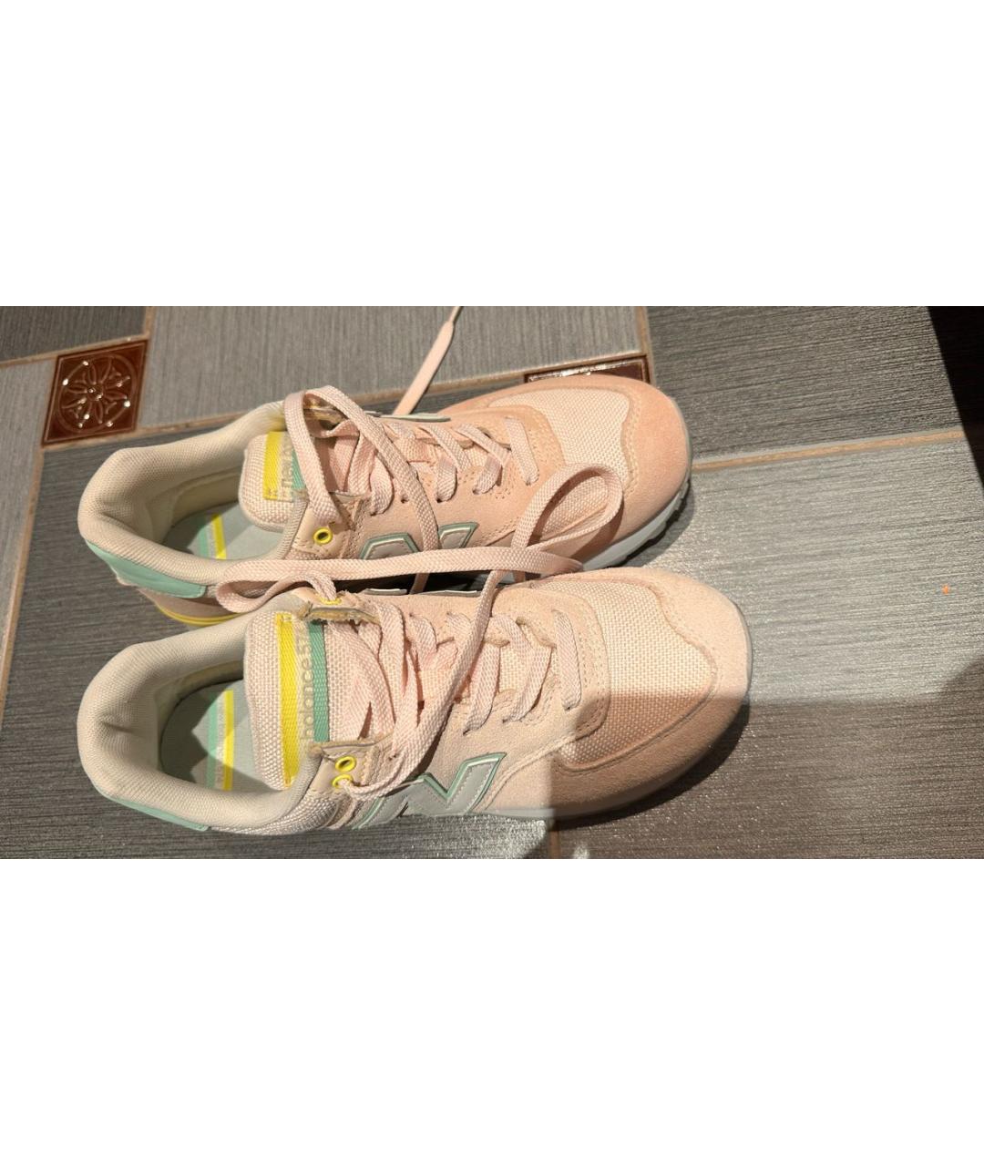 NEW BALANCE Мульти замшевые кроссовки, фото 5