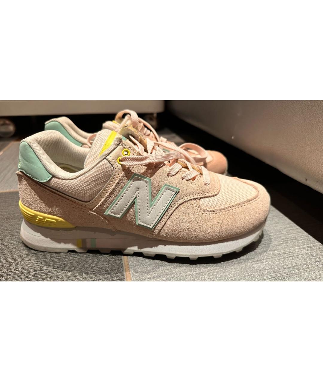 NEW BALANCE Мульти замшевые кроссовки, фото 8