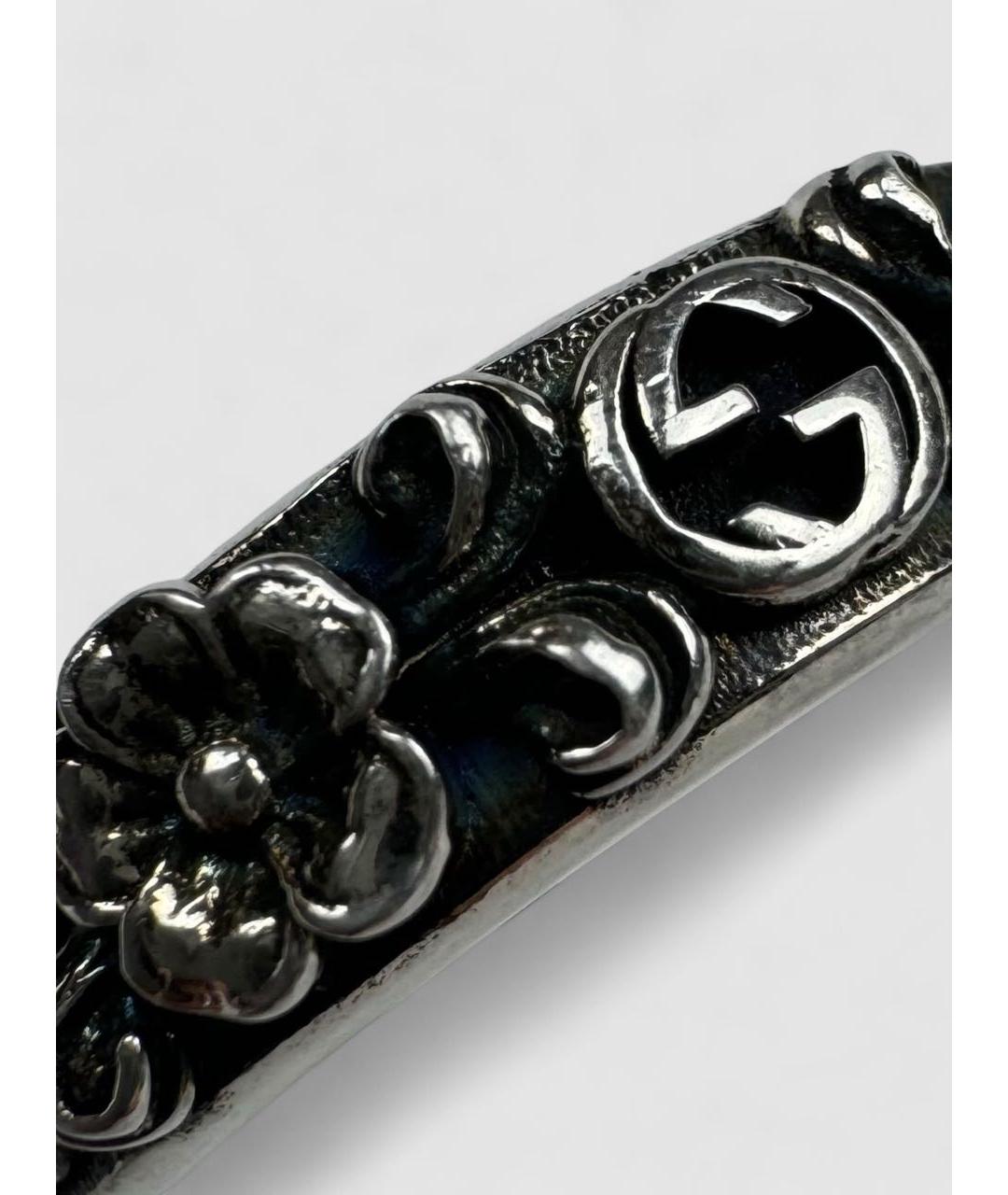GUCCI Серебряное серебряное кольцо, фото 4