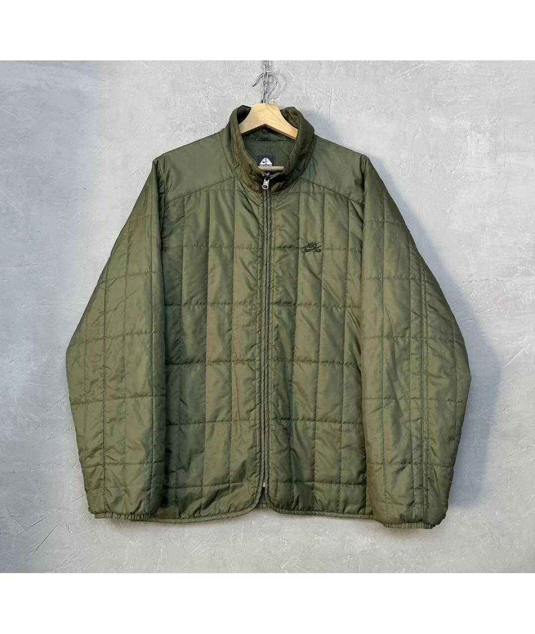NIKE ACG Хаки полиамидовая куртка, фото 10