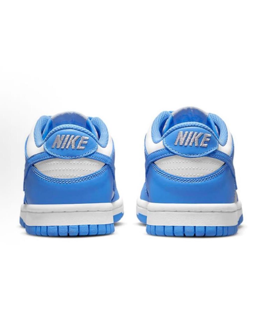 NIKE Голубые кожаные кеды, фото 4