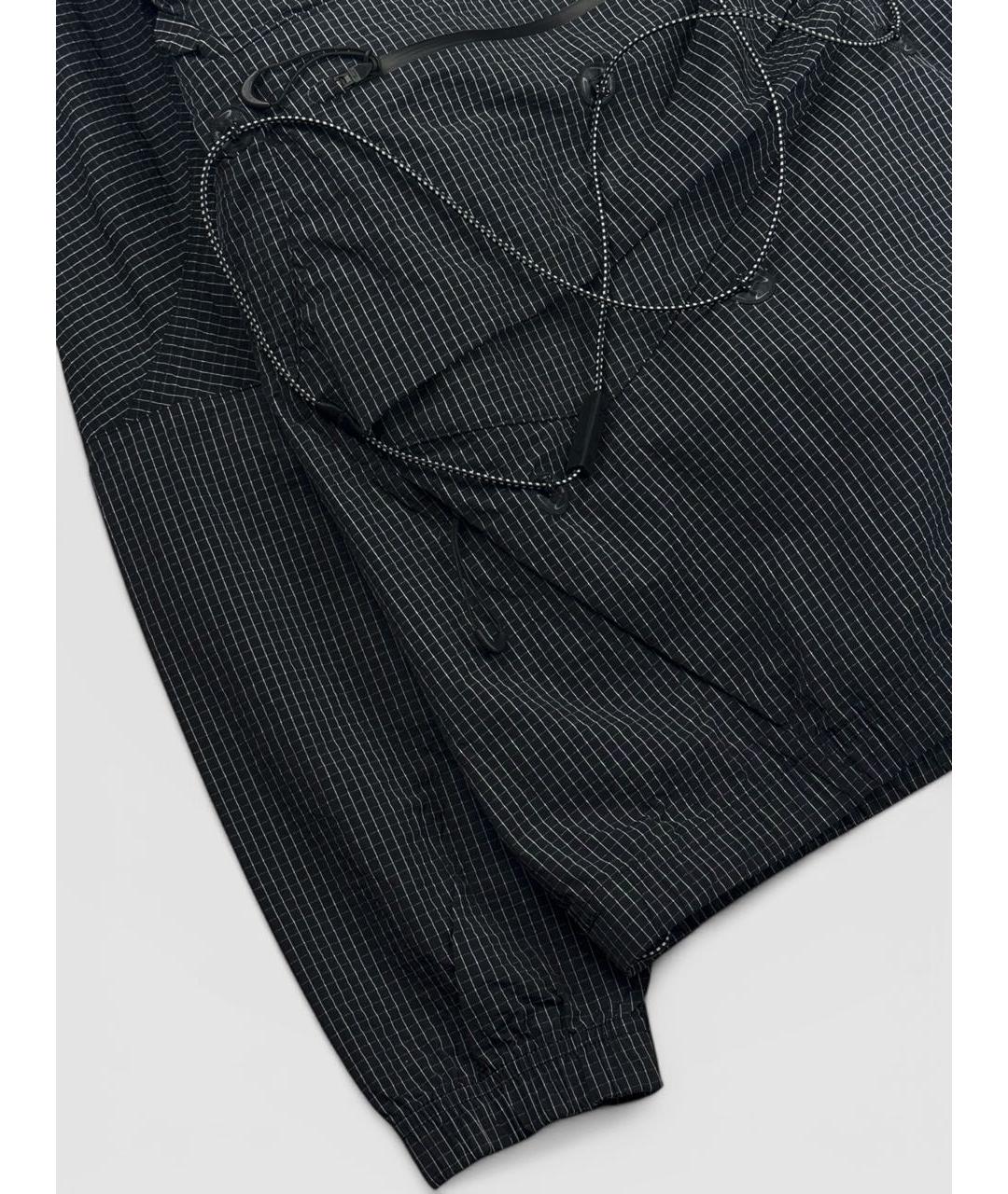 OFF-WHITE Черная полиэстеровая куртка, фото 4