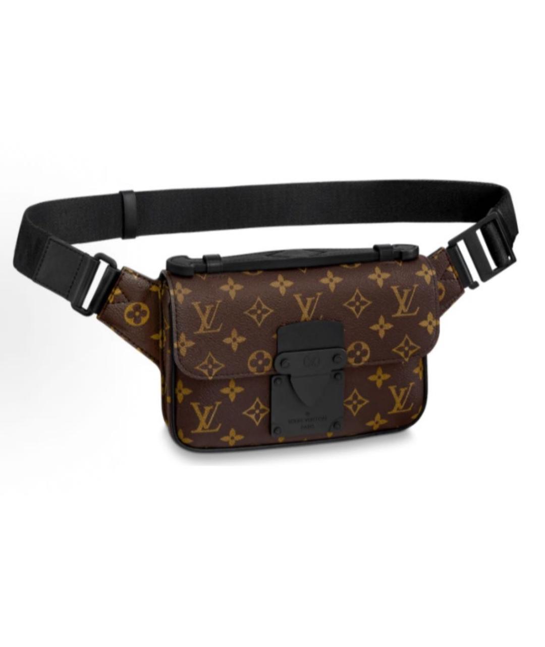 LOUIS VUITTON Коричневая сумка на плечо, фото 5