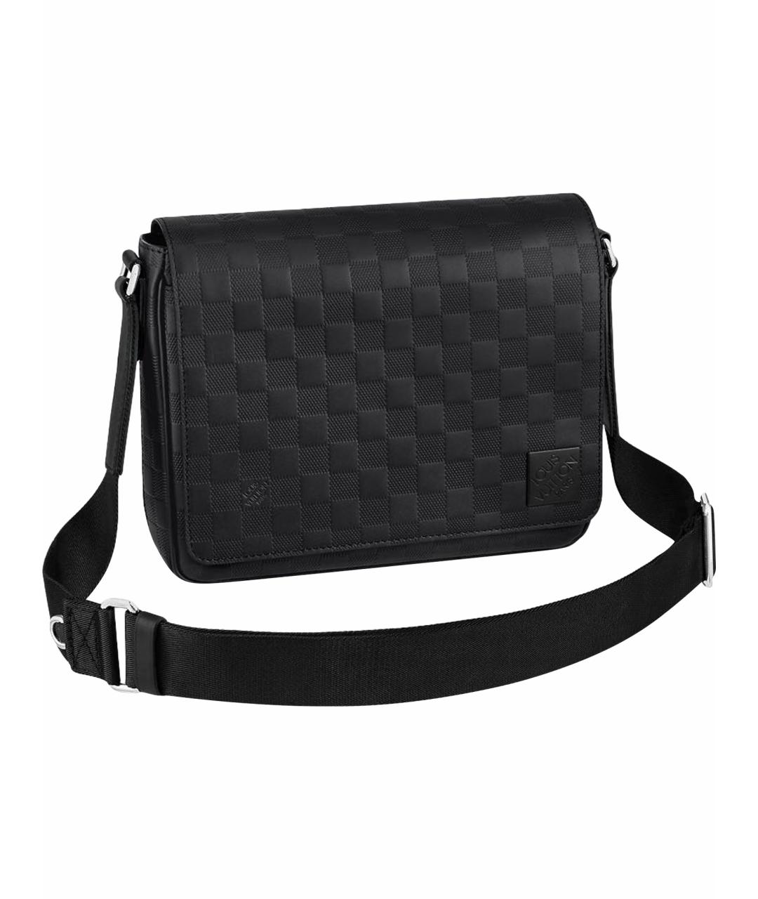 LOUIS VUITTON Черная сумка на плечо, фото 1
