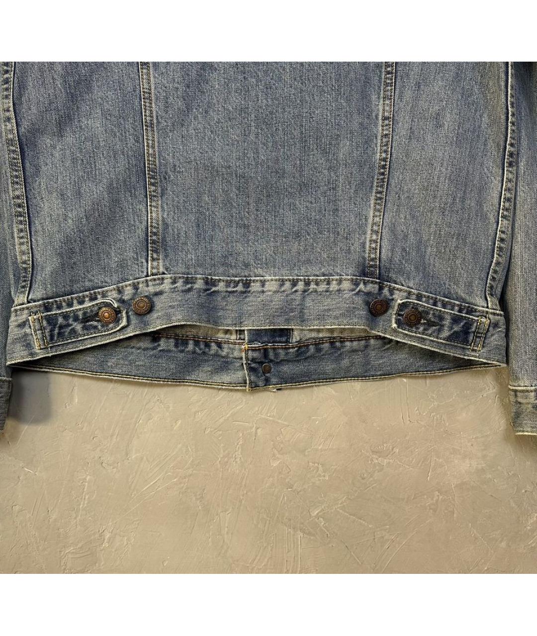 LEVI'S Синяя хлопковая куртка, фото 6