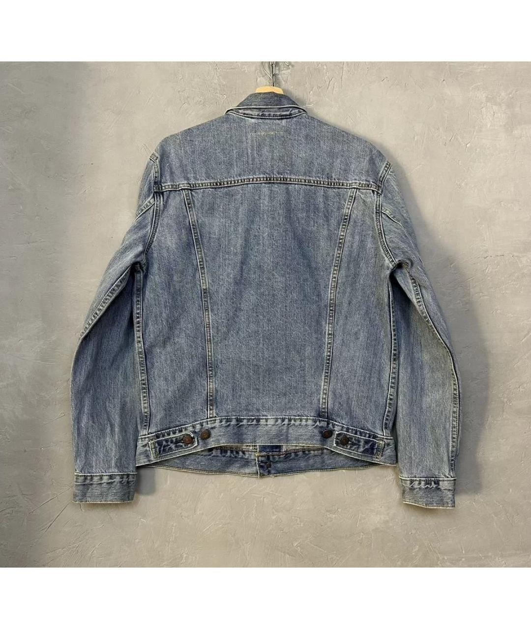 LEVI'S Синяя хлопковая куртка, фото 2