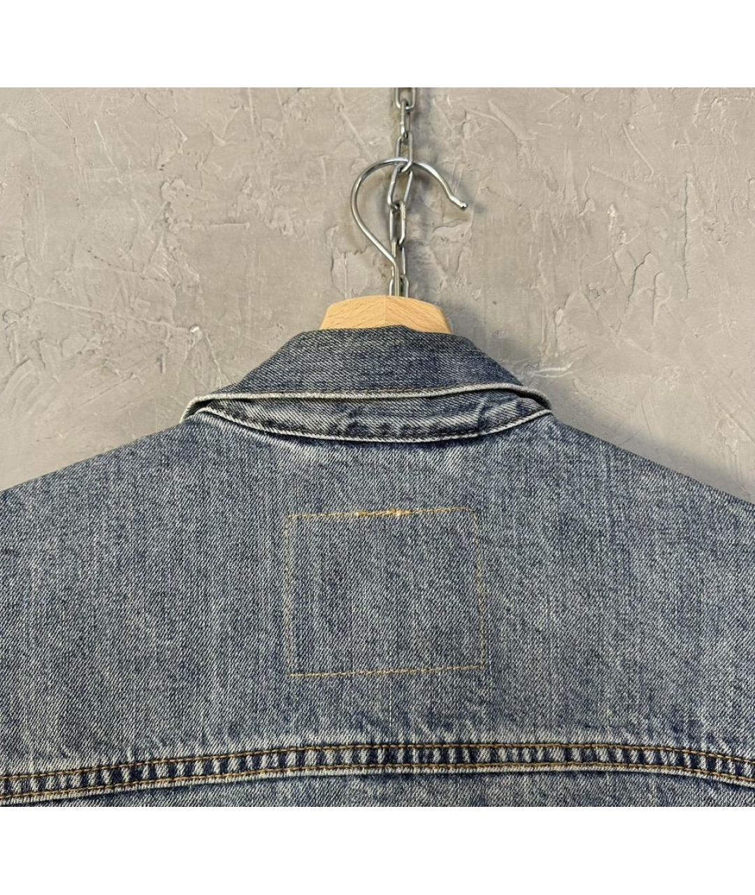 LEVI'S Синяя хлопковая куртка, фото 7