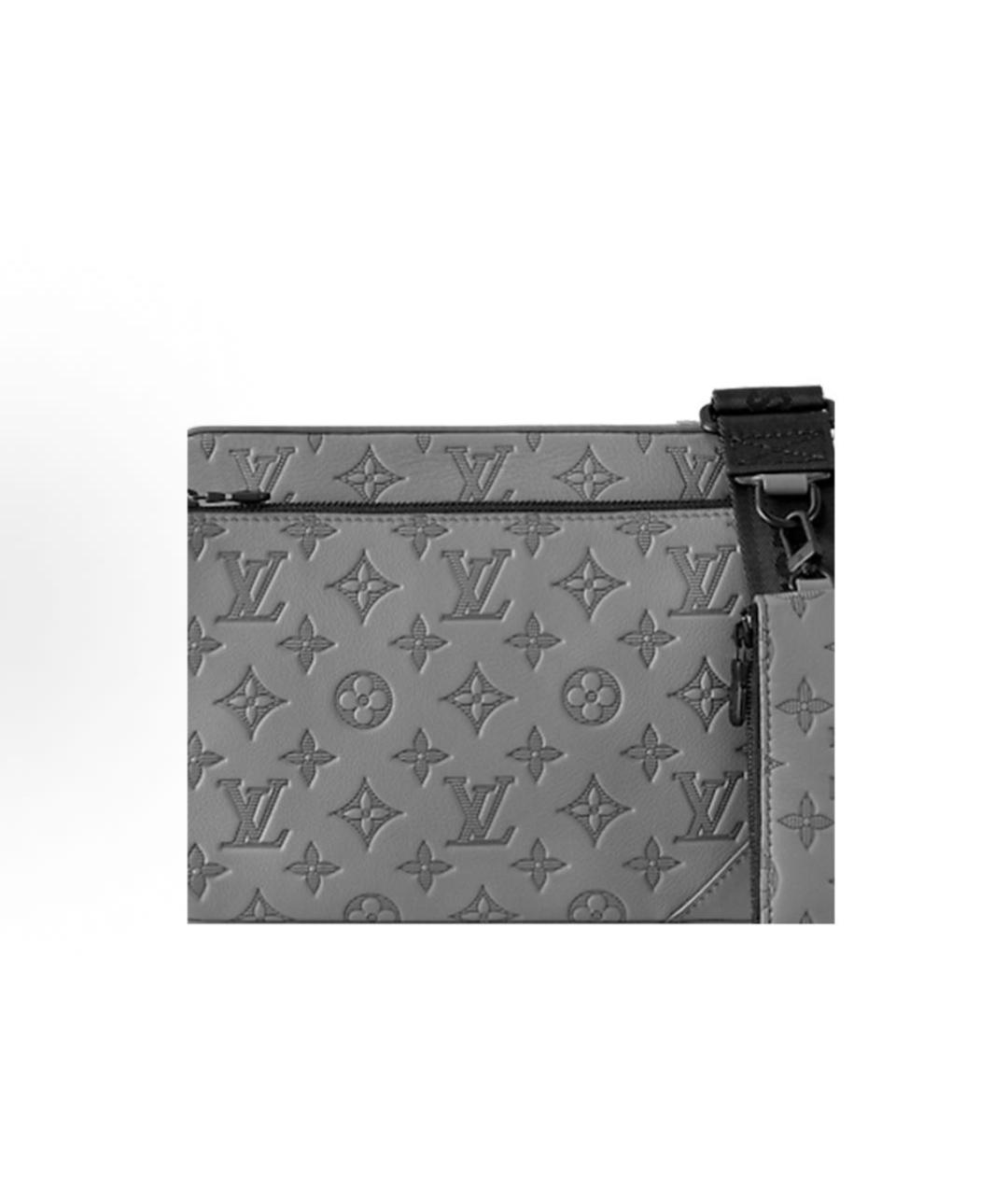 LOUIS VUITTON Серая поясная сумка, фото 2