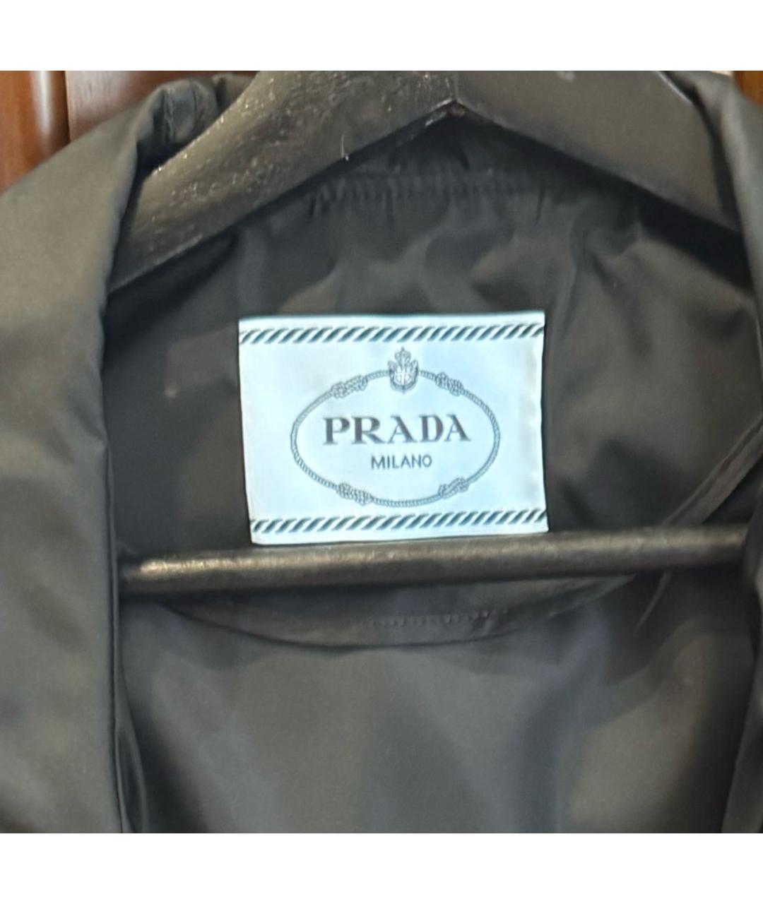 PRADA Черная куртка, фото 3