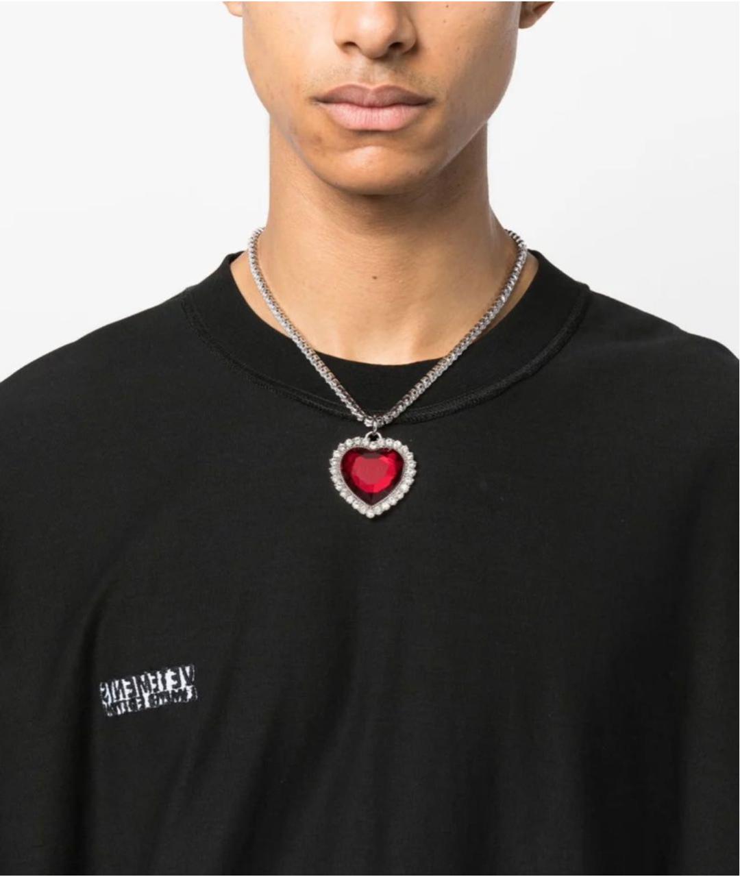VETEMENTS Красная металлическая подвеска, фото 9