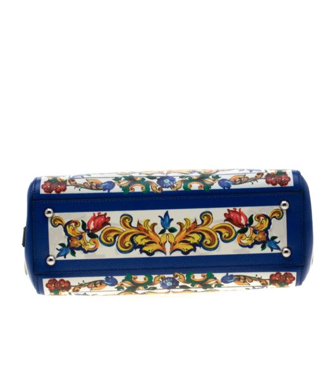 DOLCE&GABBANA Кожаная сумка тоут, фото 4