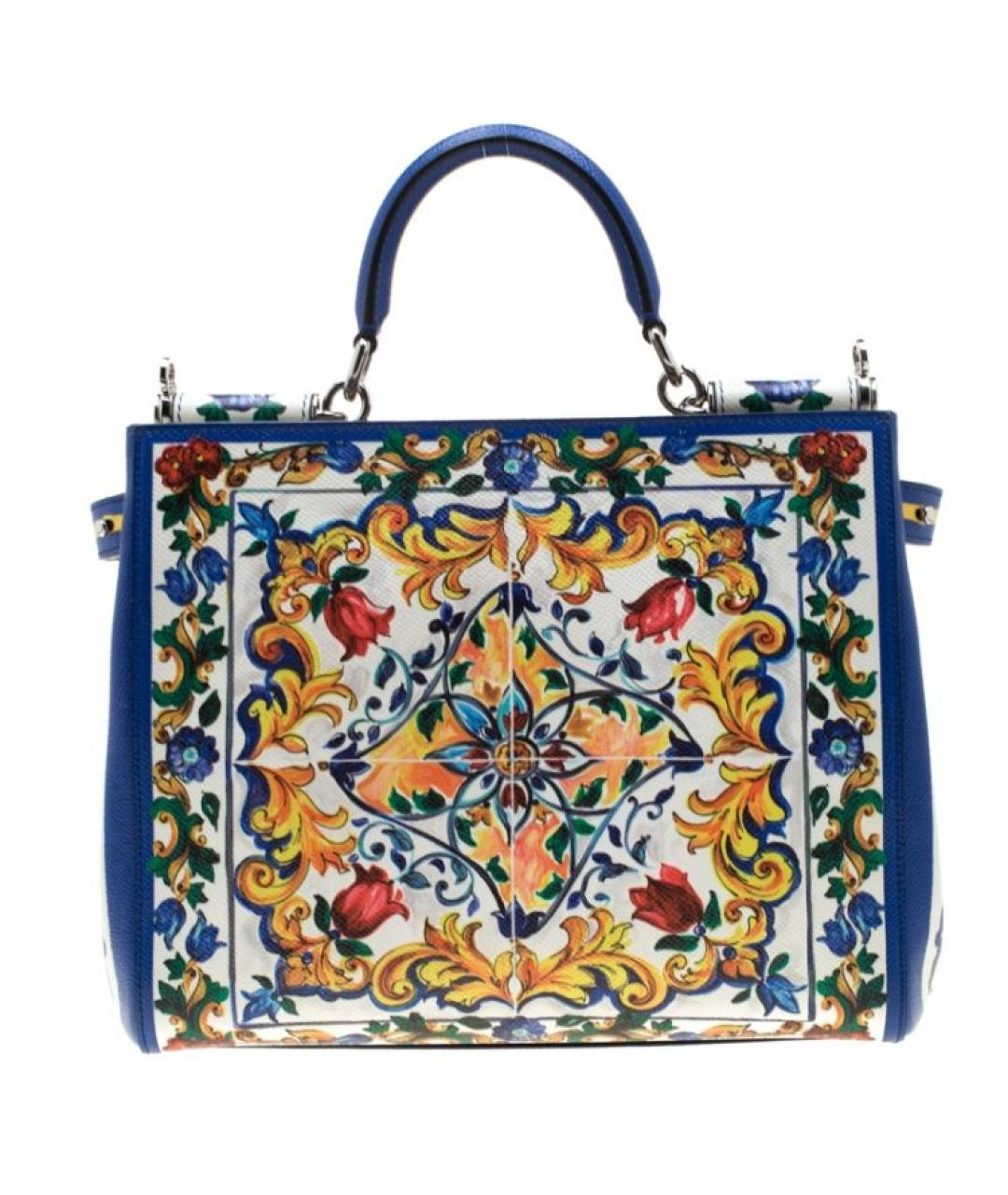 DOLCE&GABBANA Кожаная сумка тоут, фото 2