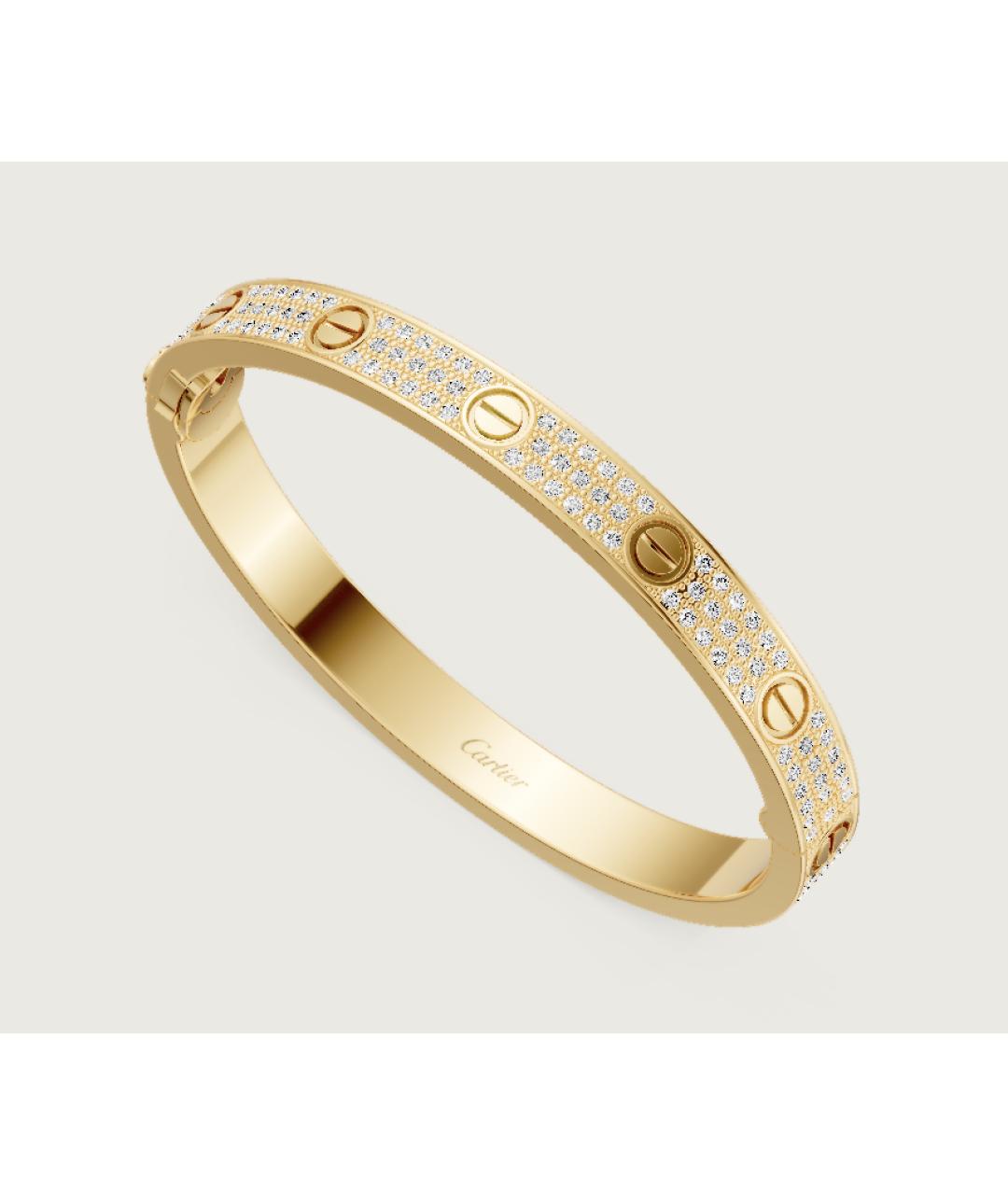 CARTIER Золотой браслет из желтого золота, фото 4