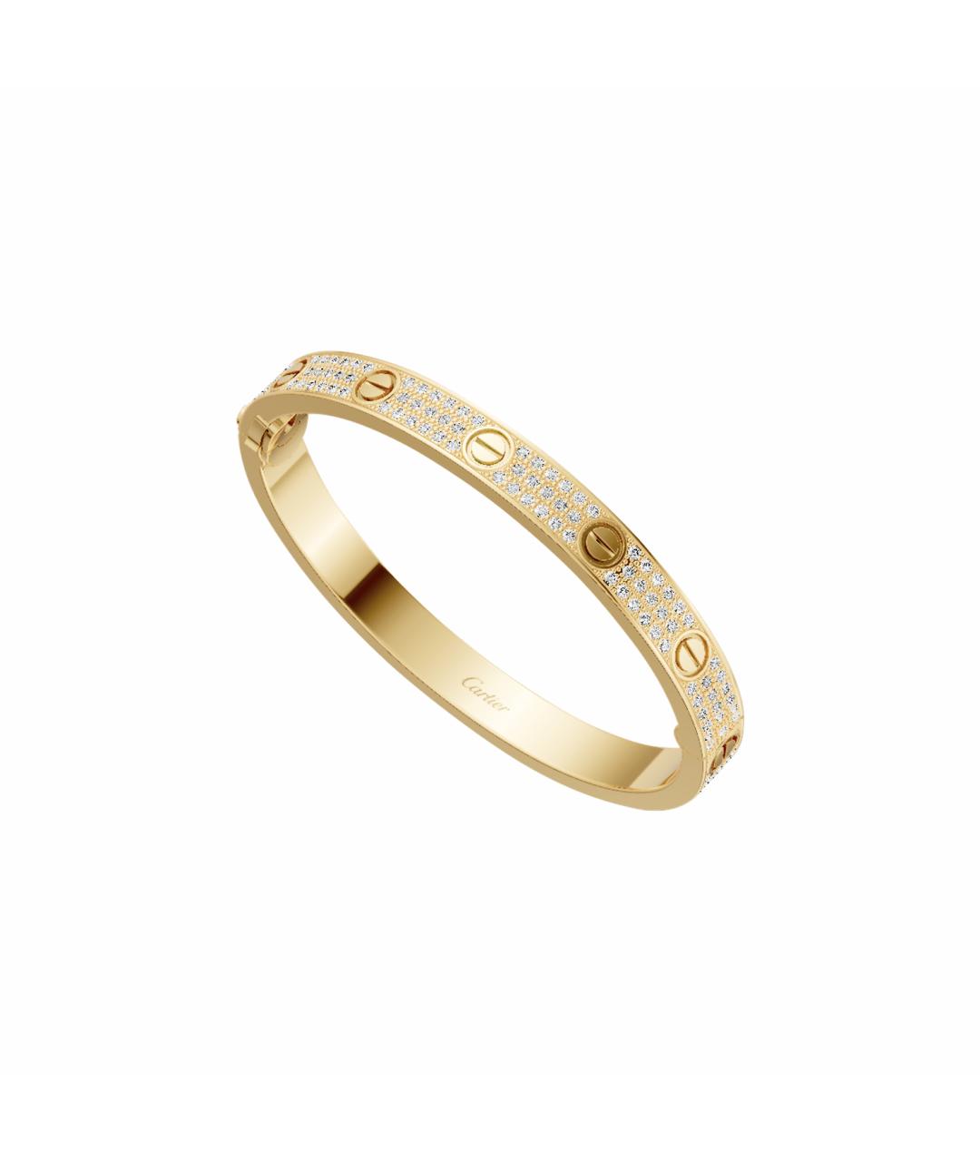 CARTIER Золотой браслет из желтого золота, фото 1