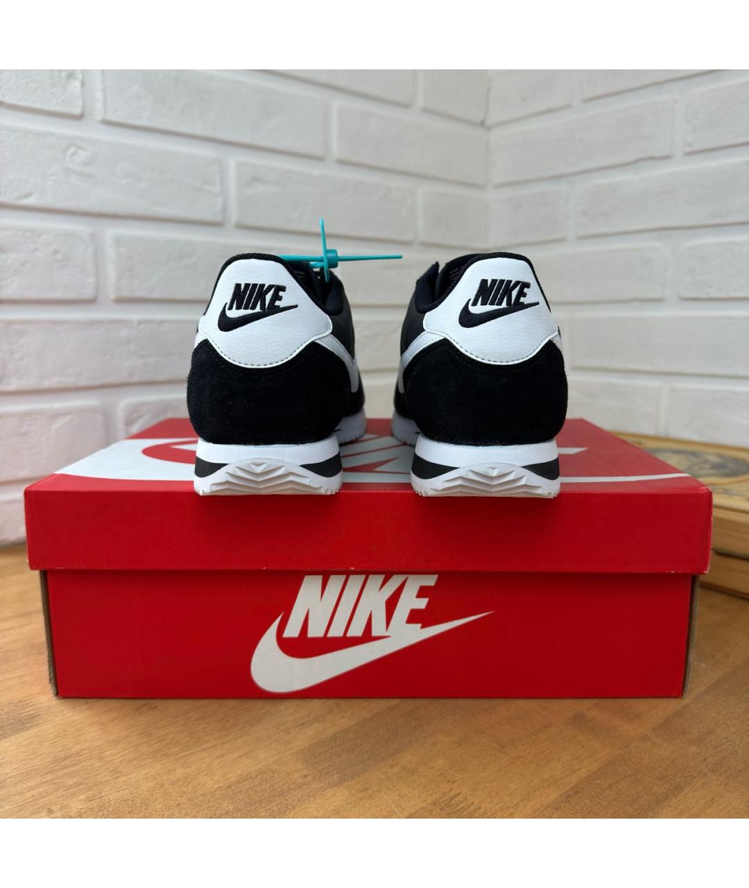 NIKE Черные низкие кроссовки / кеды, фото 4