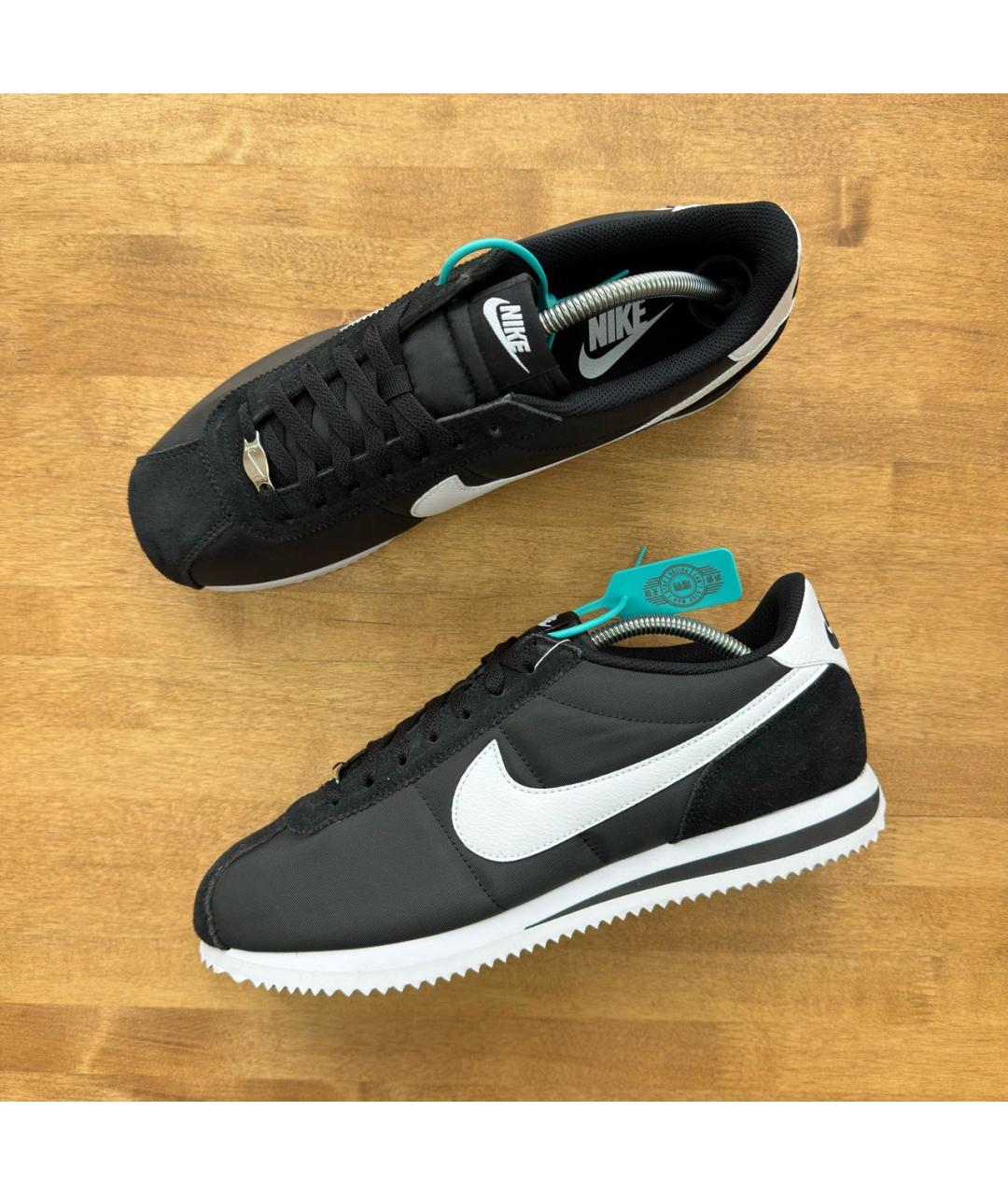 NIKE Черные низкие кроссовки / кеды, фото 2