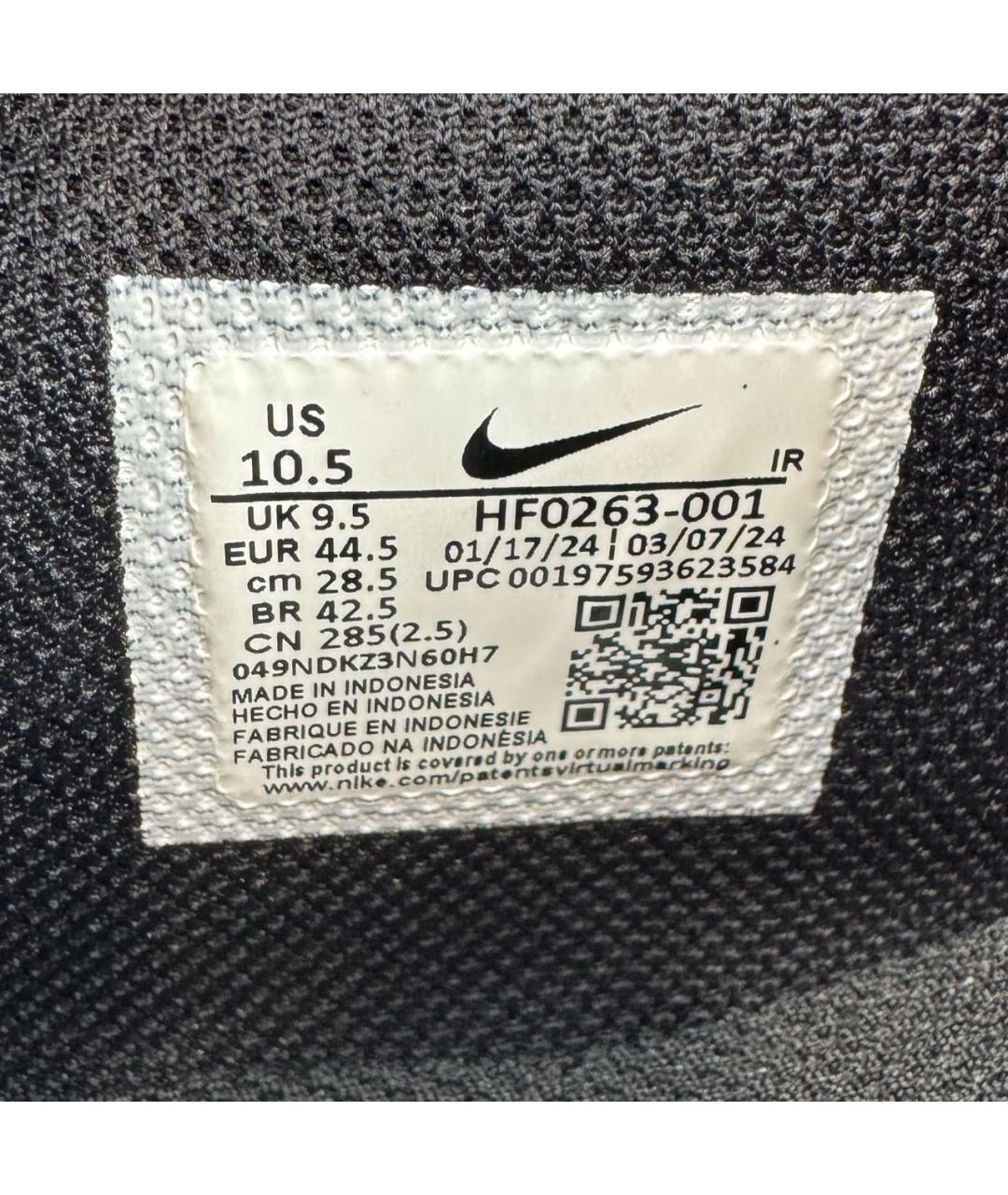 NIKE Черные низкие кроссовки / кеды, фото 7