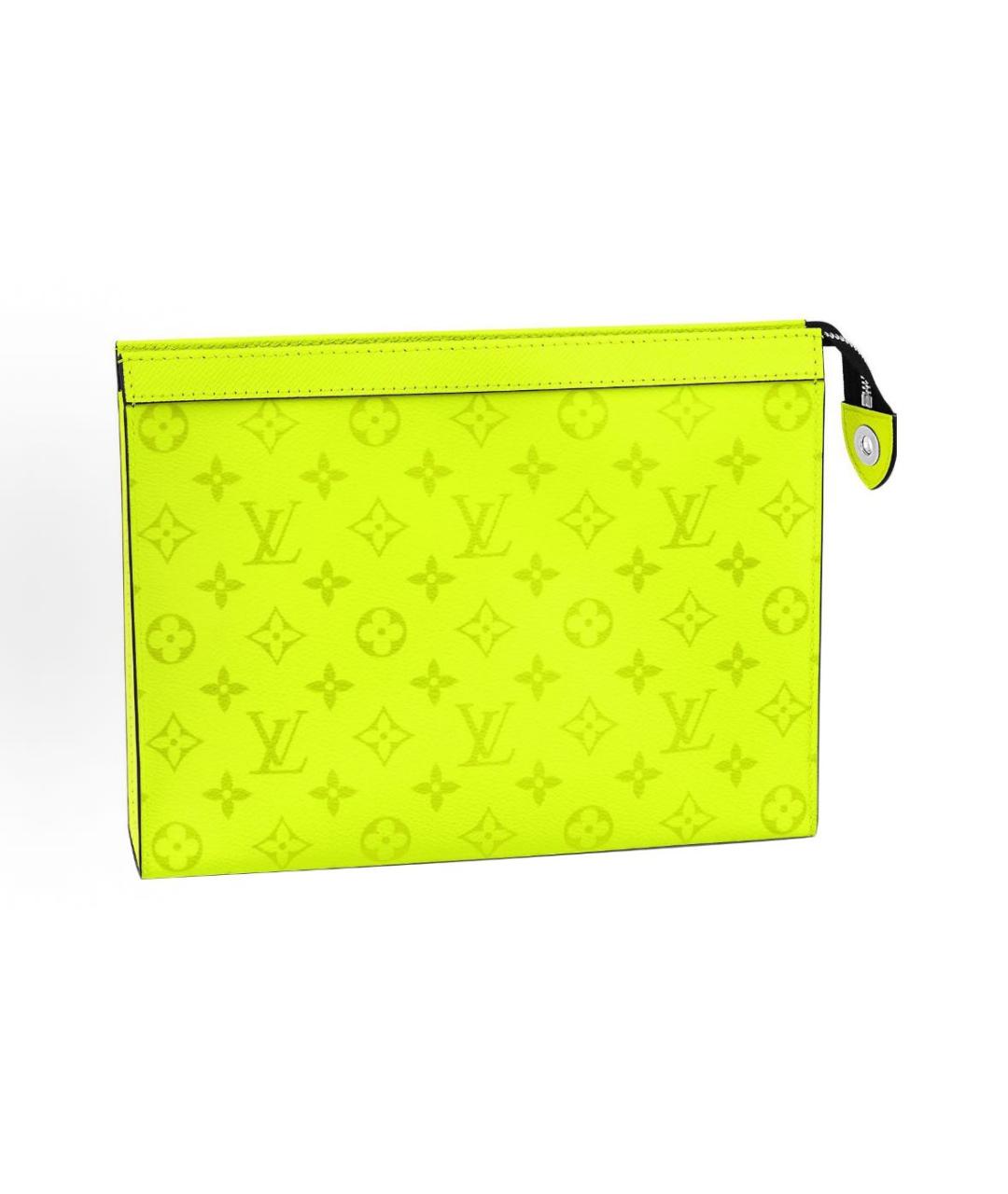 LOUIS VUITTON Желтая барсетка, фото 2