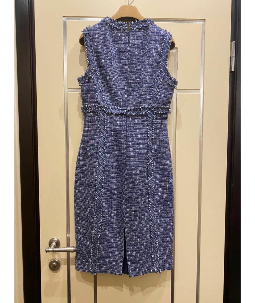 MICHAEL KORS Синее хлопковое повседневное платье, фото 2