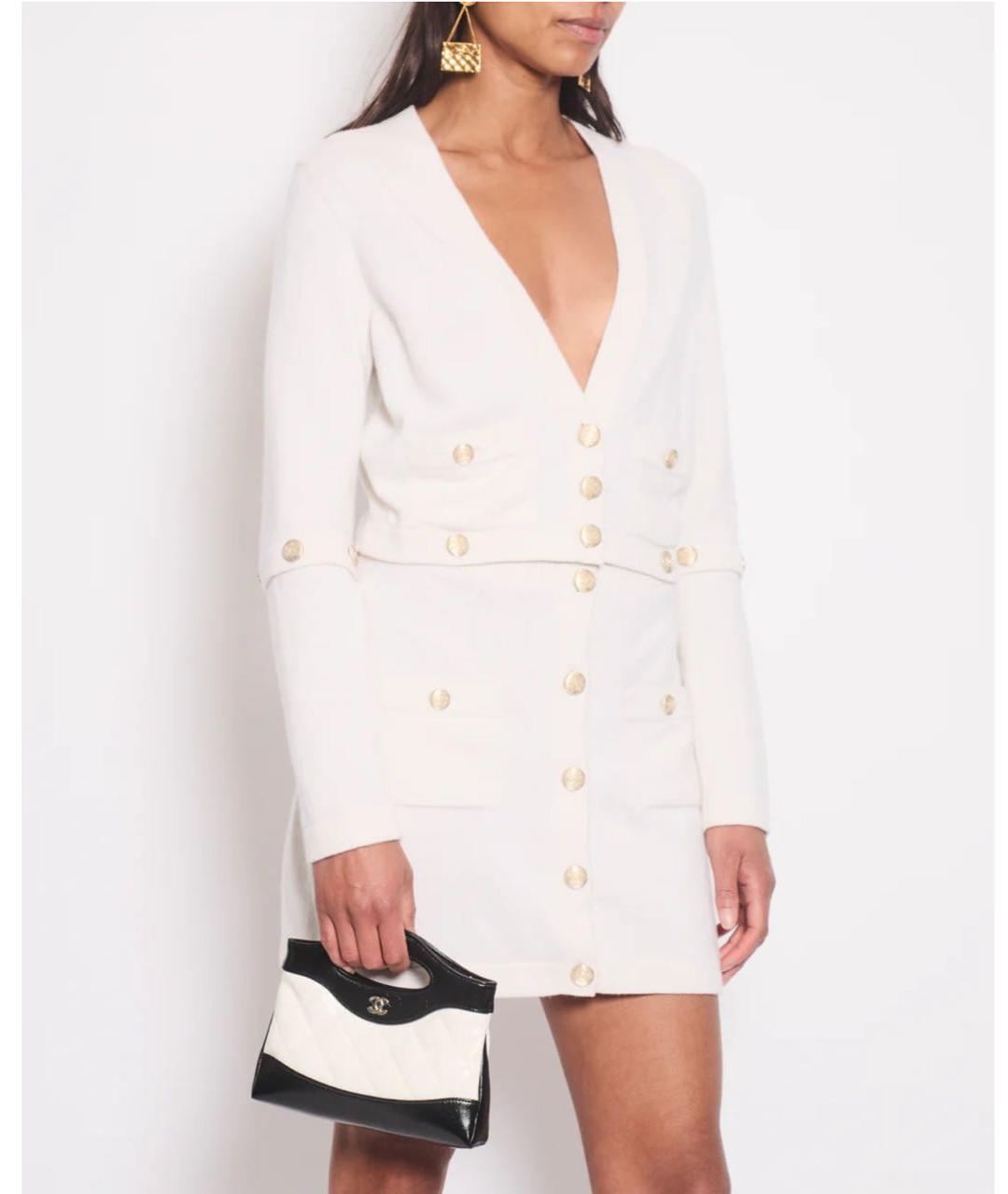 CHANEL Черный кашемировый костюм с юбками, фото 4