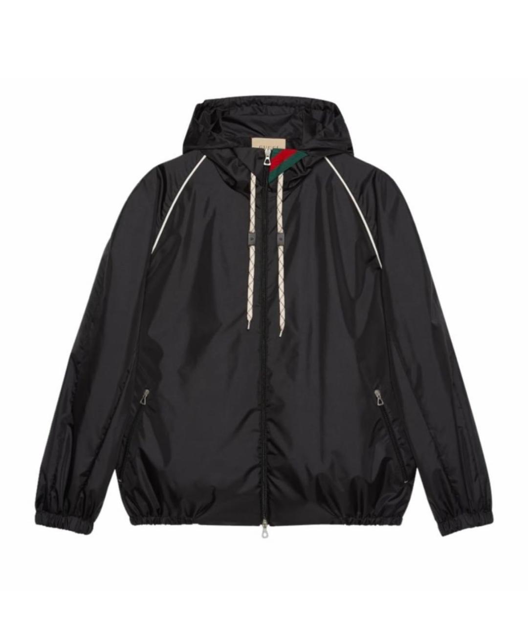 GUCCI Черная полиэстеровая куртка, фото 6