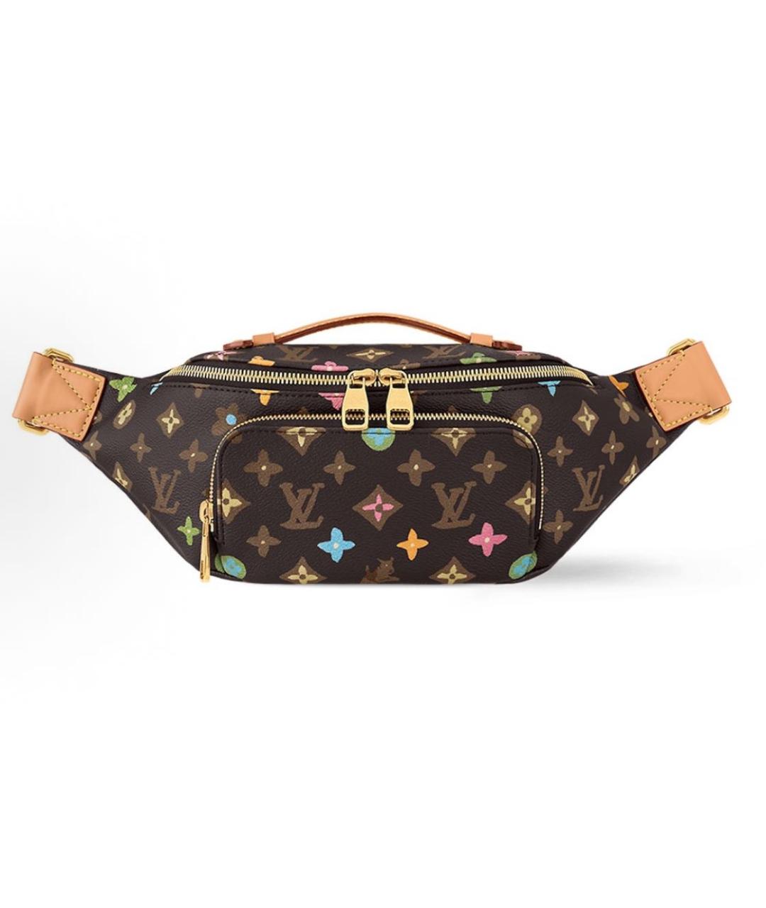 LOUIS VUITTON Коричневая сумка на плечо, фото 6