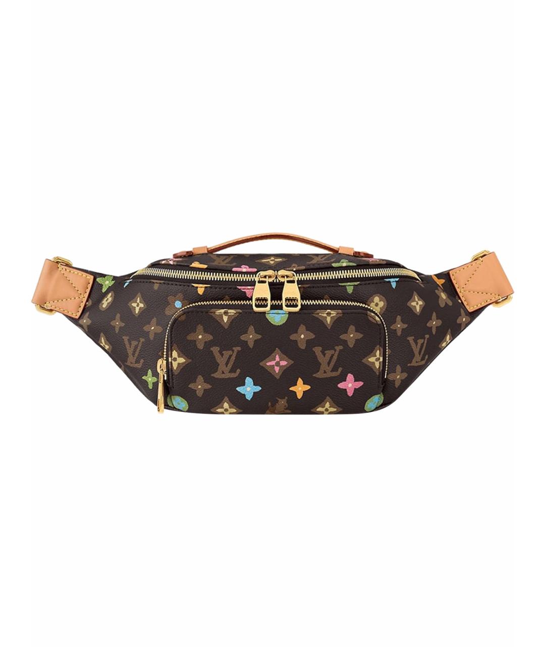 LOUIS VUITTON Коричневая сумка на плечо, фото 1