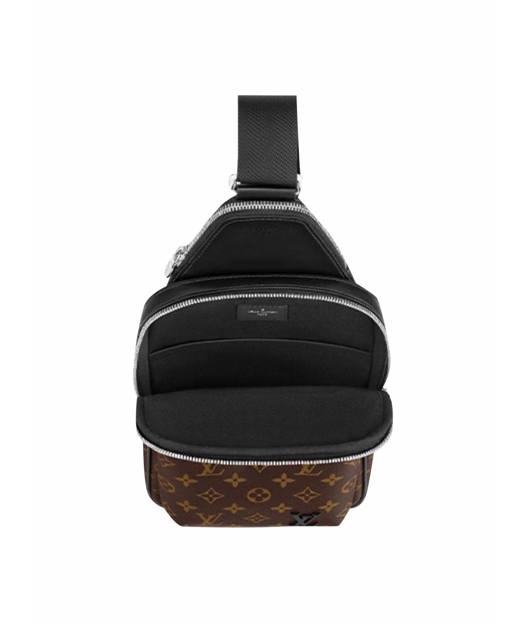 LOUIS VUITTON Коричневая сумка на плечо, фото 6
