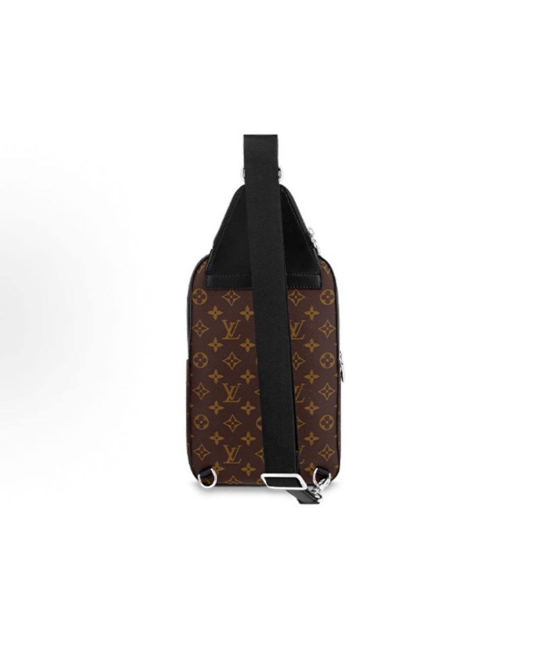 LOUIS VUITTON Коричневая сумка на плечо, фото 3