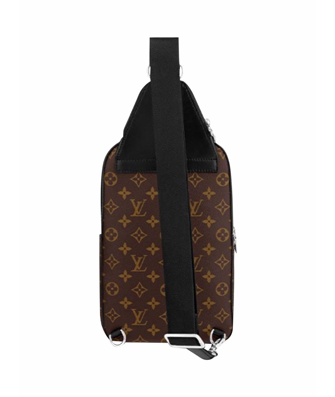 LOUIS VUITTON Коричневая сумка на плечо, фото 7