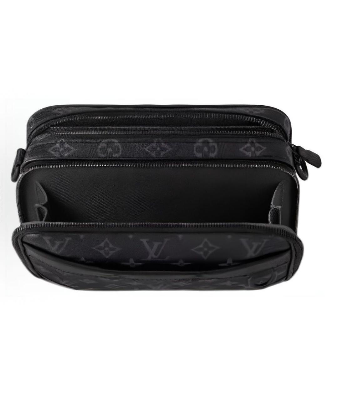 LOUIS VUITTON Черная сумка на плечо, фото 3