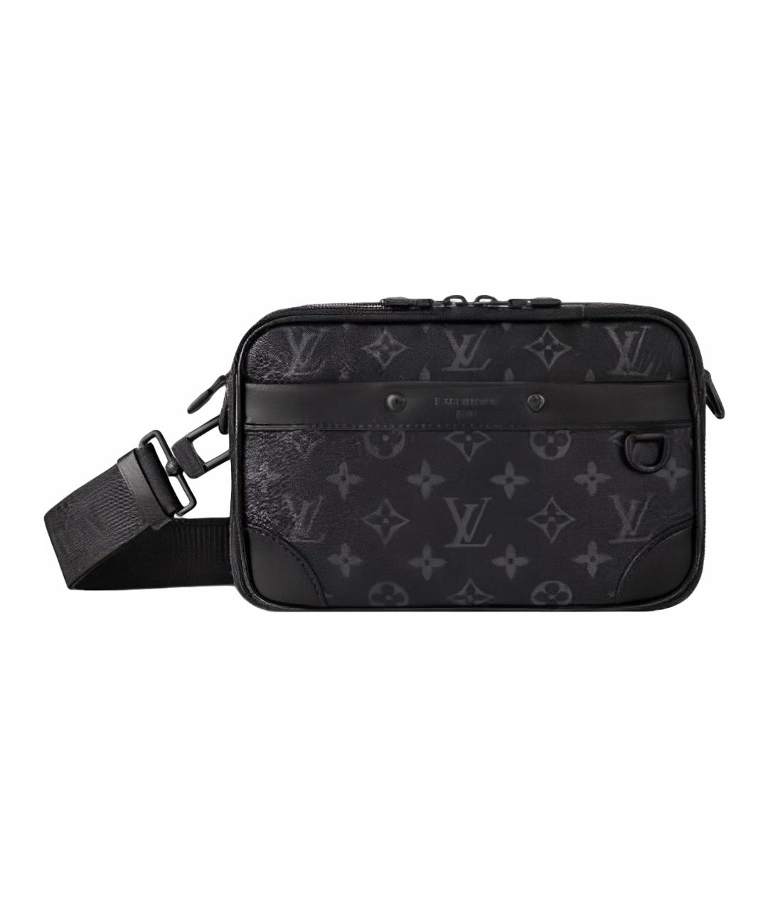 LOUIS VUITTON Черная сумка на плечо, фото 1