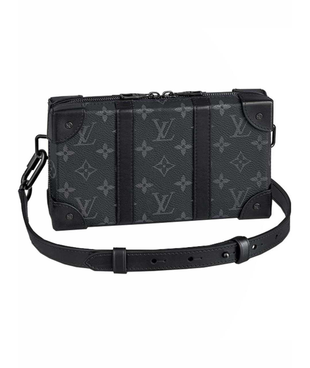 LOUIS VUITTON Антрацитовая сумка на плечо, фото 1