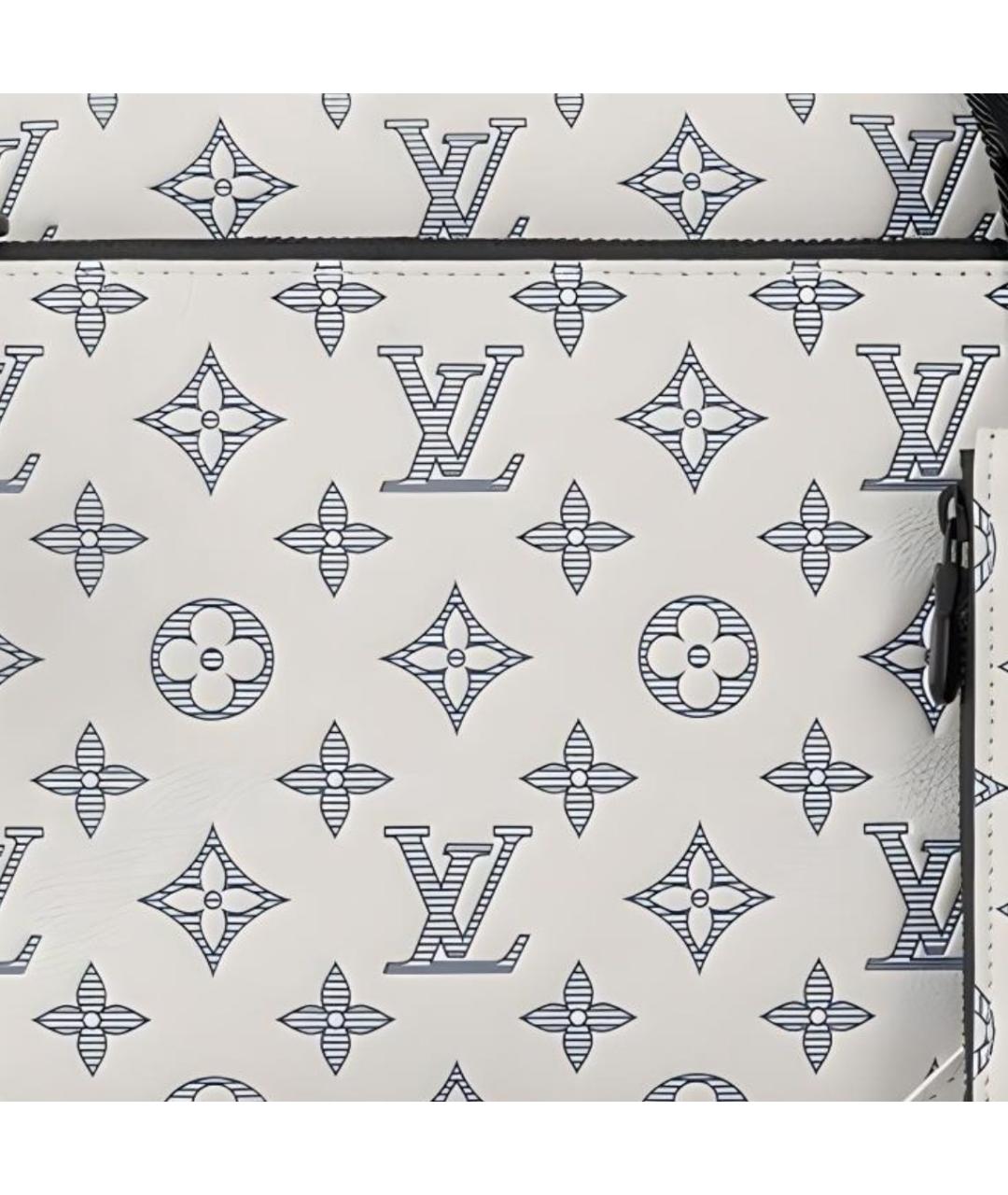 LOUIS VUITTON Белая сумка на плечо, фото 3