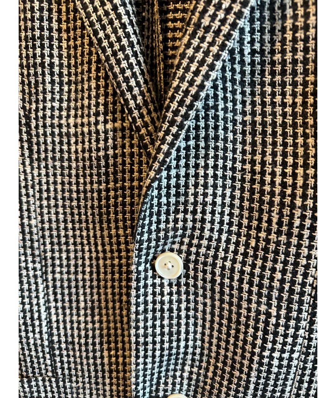 CORNELIANI Серый хлопковый пиджак, фото 4