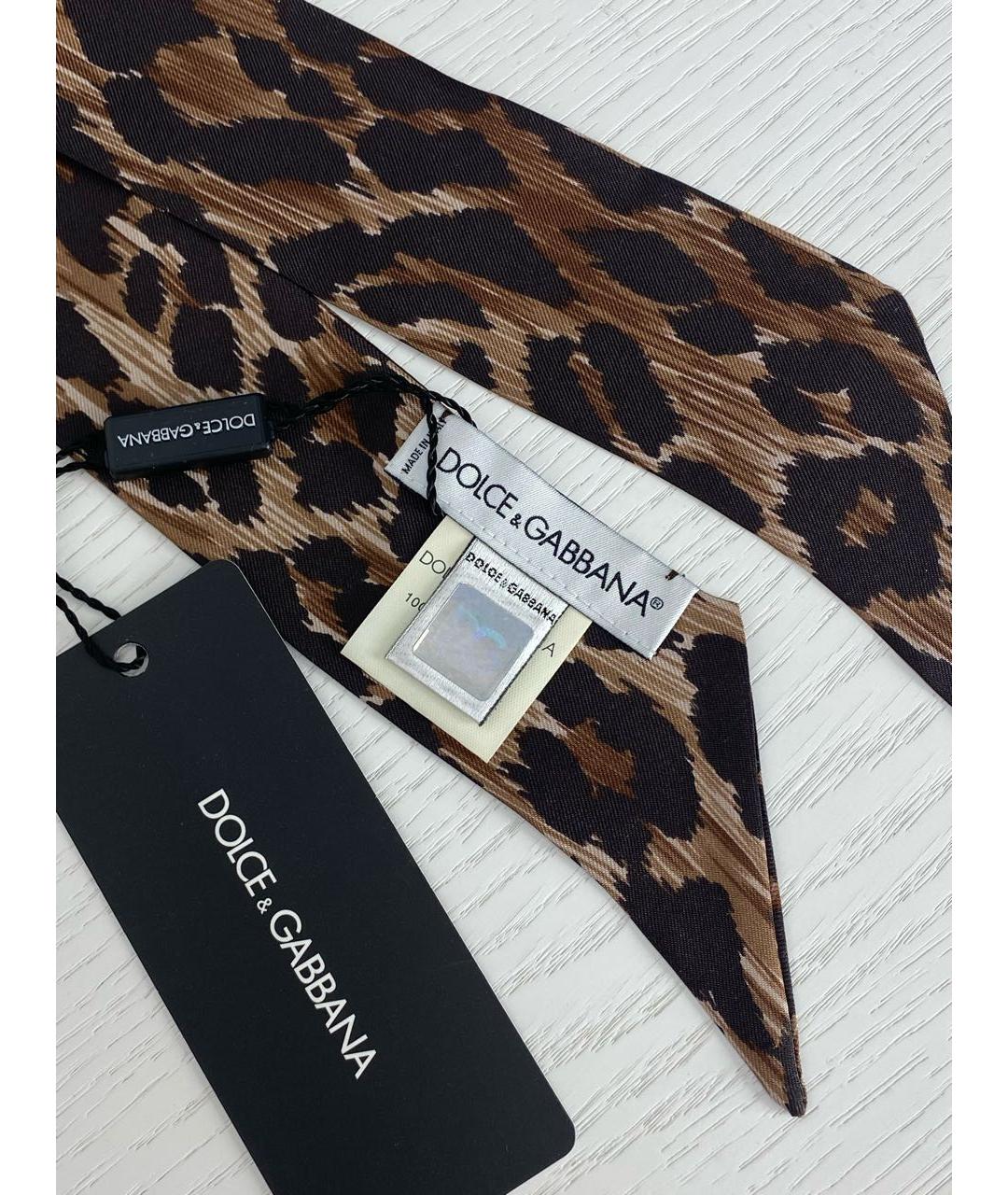 DOLCE&GABBANA Шелковый платок, фото 3