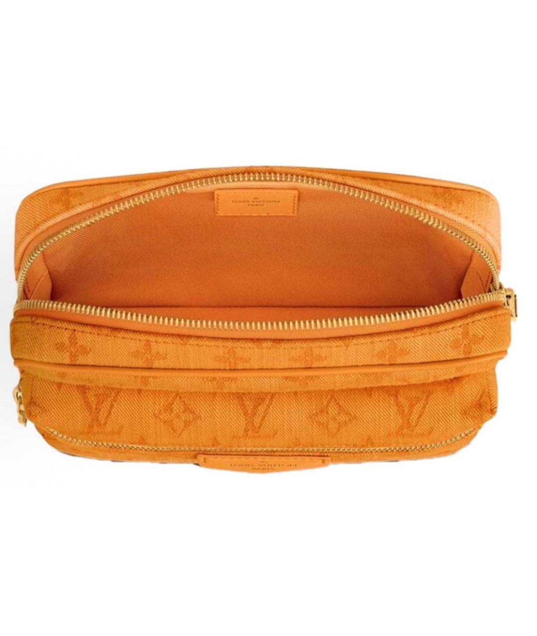 LOUIS VUITTON Оранжевая поясная сумка, фото 3