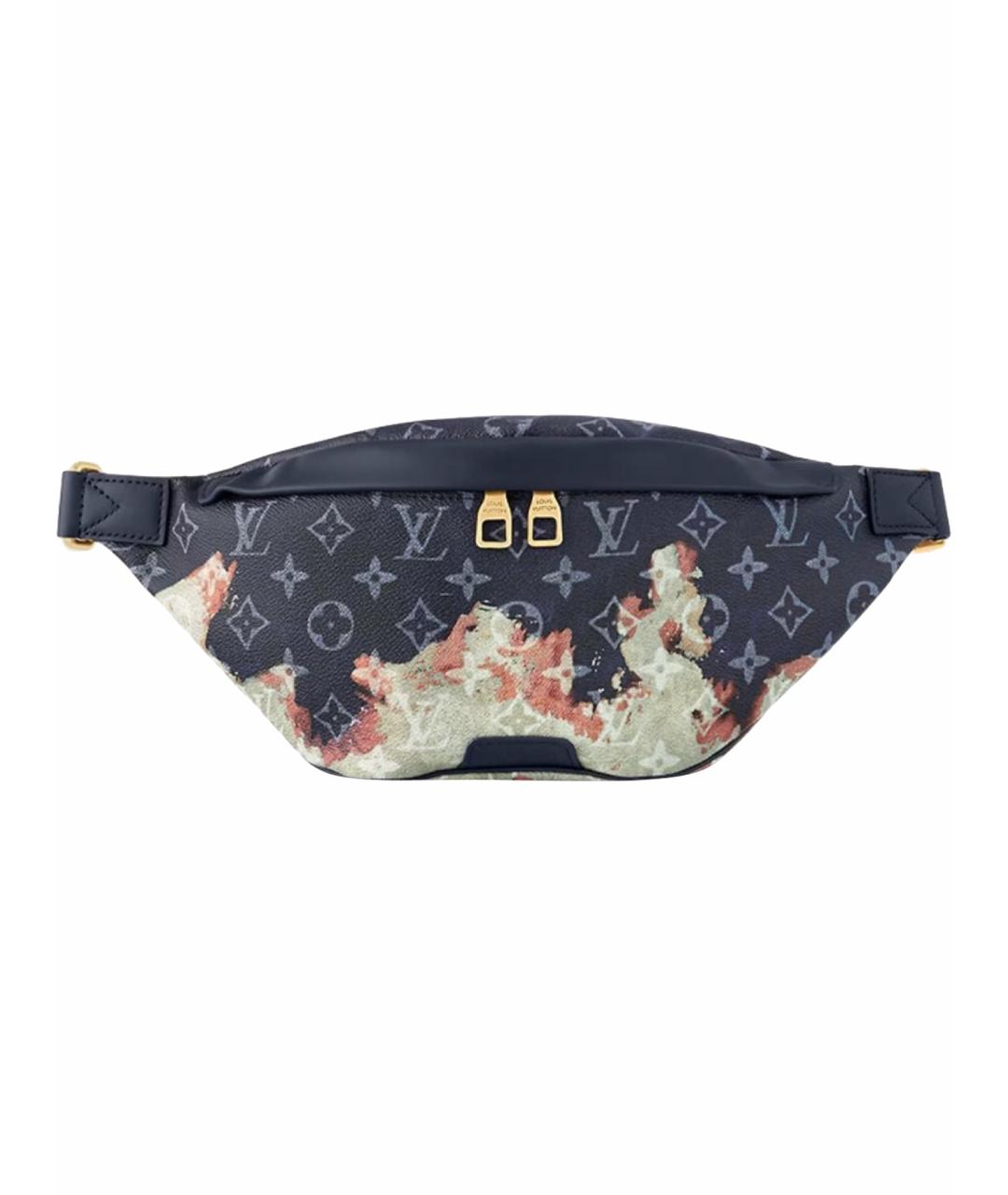 LOUIS VUITTON Темно-синяя поясная сумка, фото 1